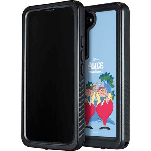 Disney Alice in Wonderland Tweedle Dee and Tweedle Dum Galaxy S24 Waterproof Case
